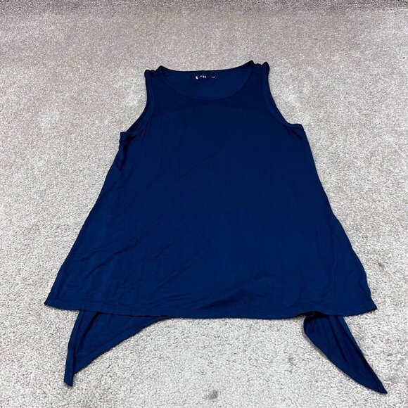 ZYIA Tops - Zyia Activewear Tank Top Women’s Blue Sleeveless Size Medium